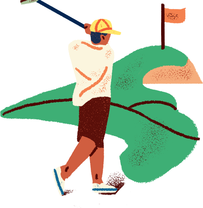 a man swinging a tennis racket at a ball.