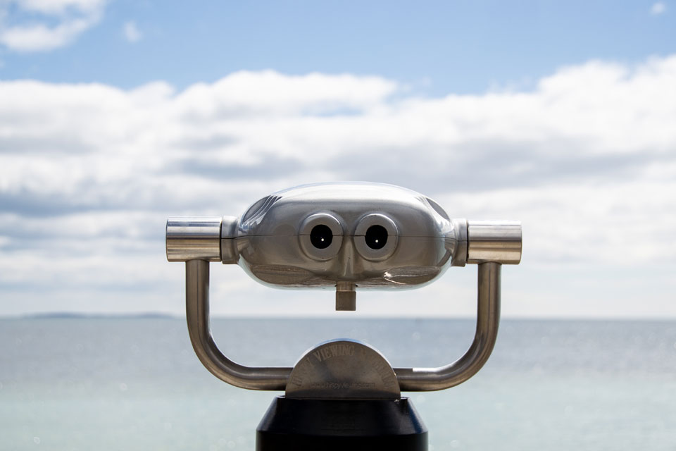 a close up of a camera on a tripod.