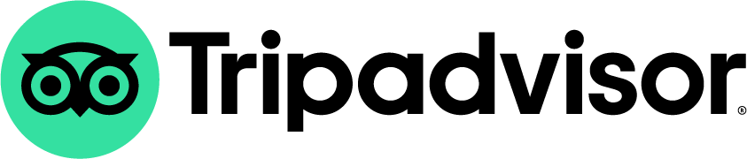 Tripadvisor logo on a white background.