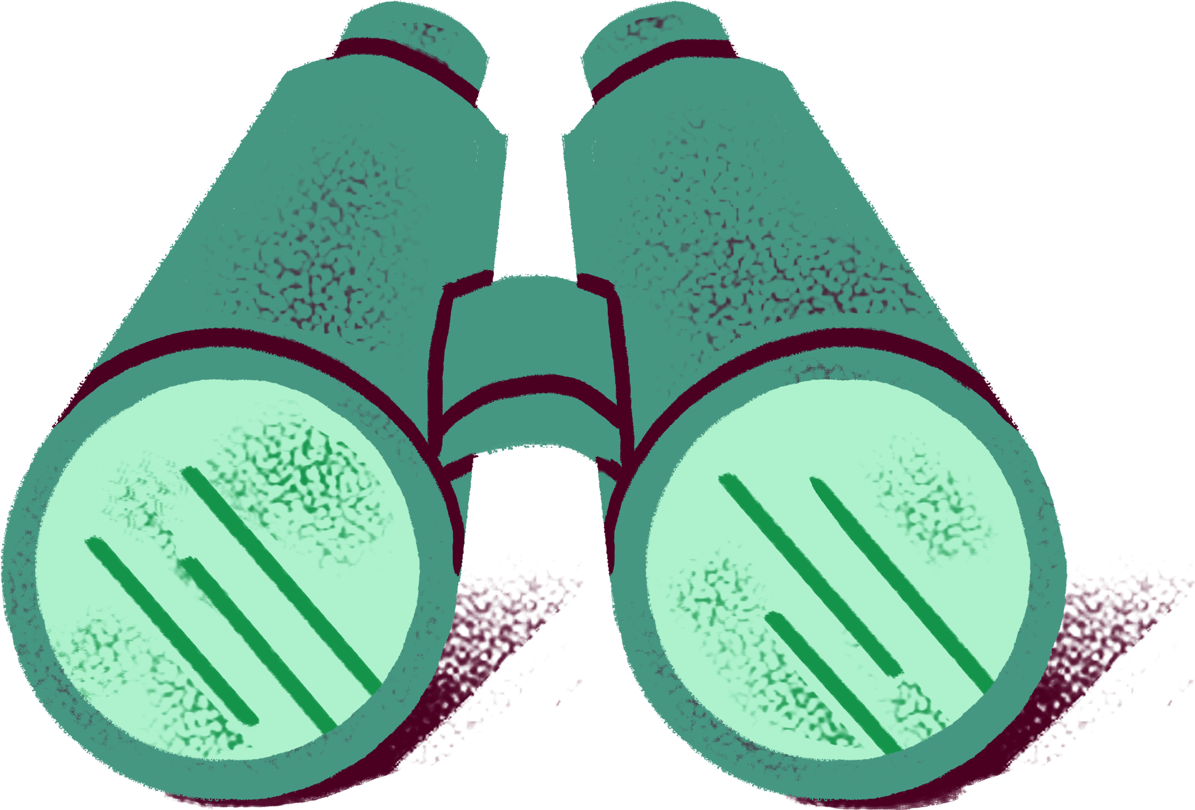 illustration of a pair of binoculars