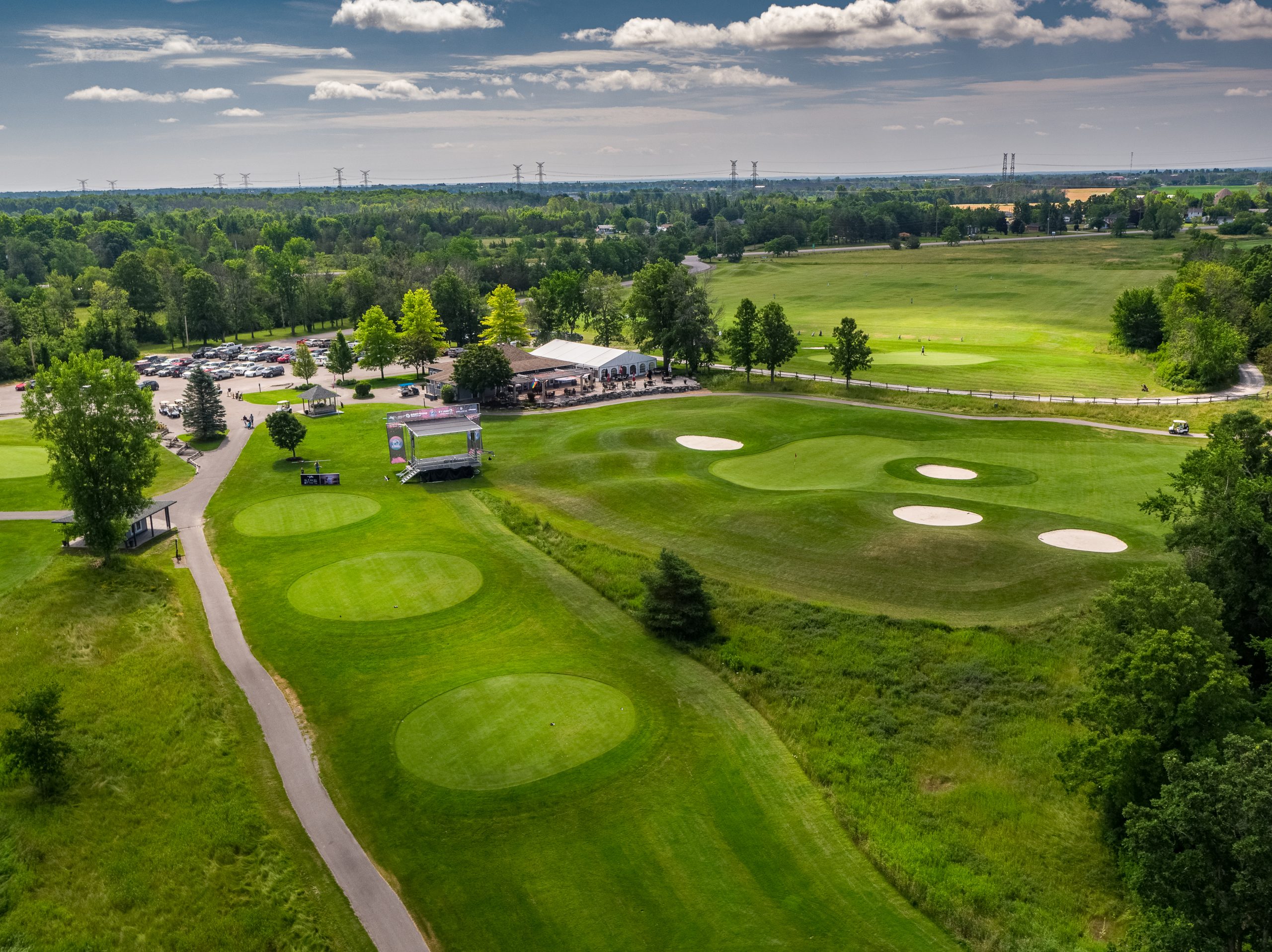 Trillium Wood Golf Course Front Entrance and Pro Shop part of the Bay of Quinte golf packages