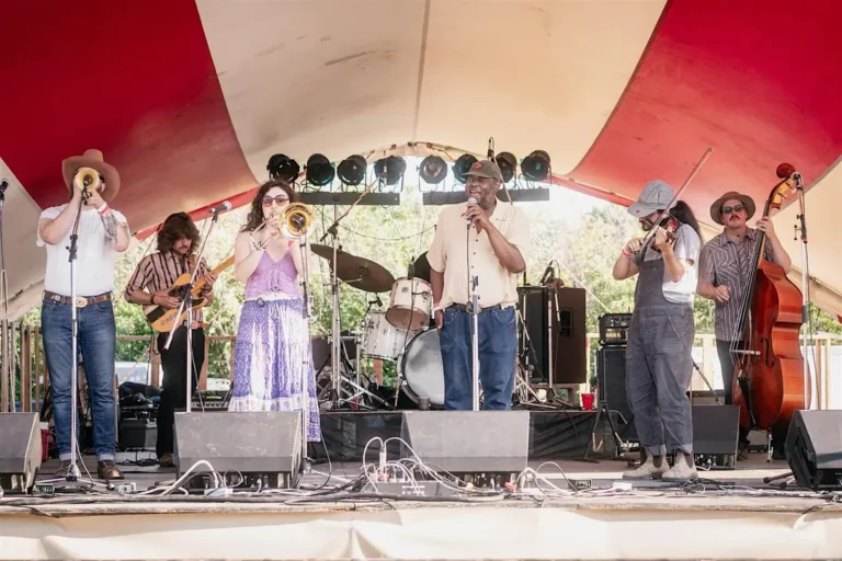 band on stage